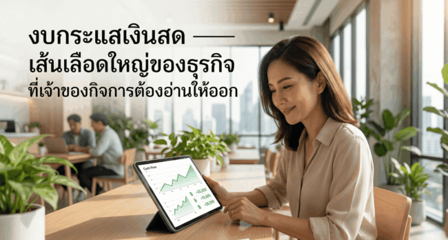 วิธีอ่านงบการเงิน งบกระแสเงินสด