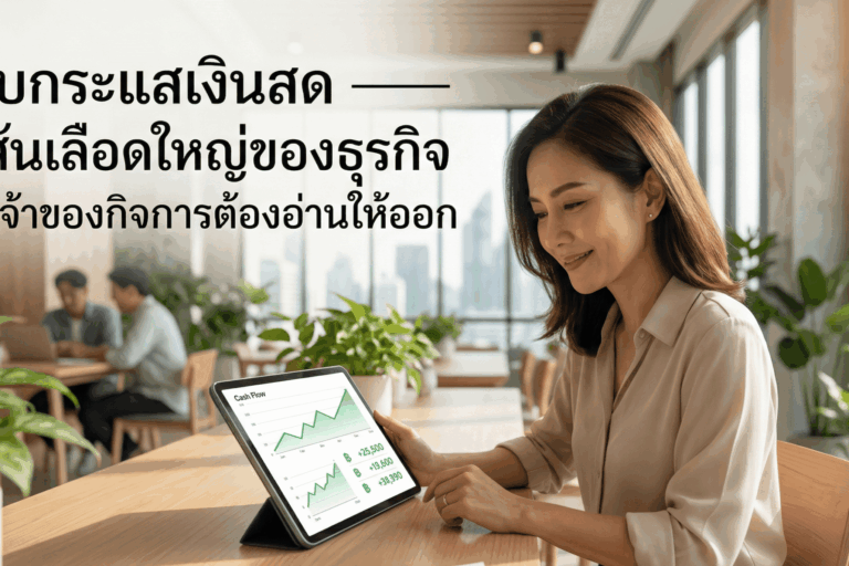 วิธีอ่านงบการเงิน งบกระแสเงินสด