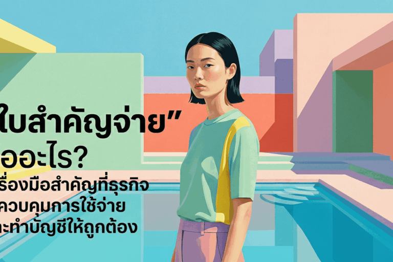 payment voucher ใบสำคัญจ่าย